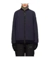 Canada Goose Faber Standing Collar Casual Jacket In Black