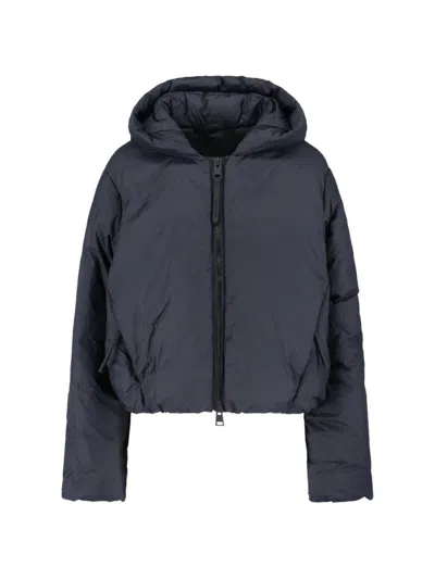 CANADA GOOSE FABRIC "ELBA DOWN" SHORT DOWN JACKET