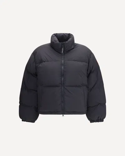 Canada Goose Fallon Down Jacket In Black
