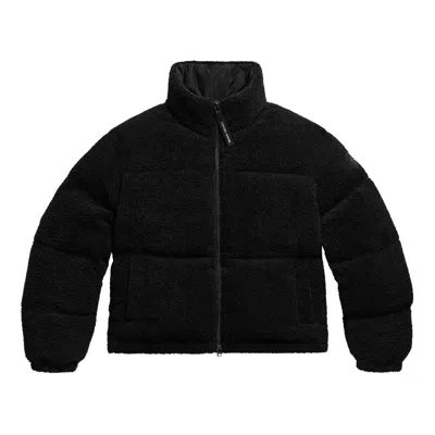 Pre-owned Canada Goose Fallon Puffer Fleece Jacket 'black/noir' | Women's Size L