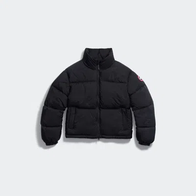 Canada Goose Fallon Puffer Jacket In Black