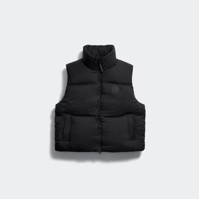 Canada Goose Fallon Puffer Vest Tonal Disc In Black