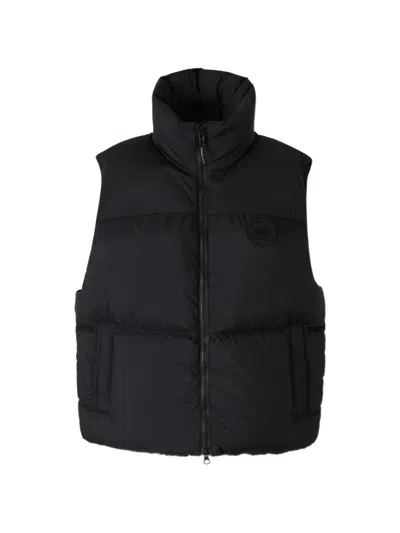 Canada Goose Fallon Quilted Padded Gilet In Black