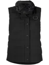Canada Goose Feather-down Padded Gilet In Black
