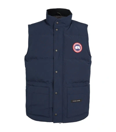 Canada Goose Freestyle Crew Gilet In Navy