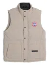 Canada Goose Freestyle Crew Quilted Vest In Gold
