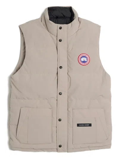Canada Goose Freestyle Crew Quilted Vest In Gold