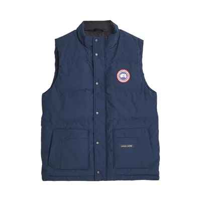 Pre-owned Canada Goose Freestyle Crew Vest 'atlantic Navy' | Blue | Men's Size Xl