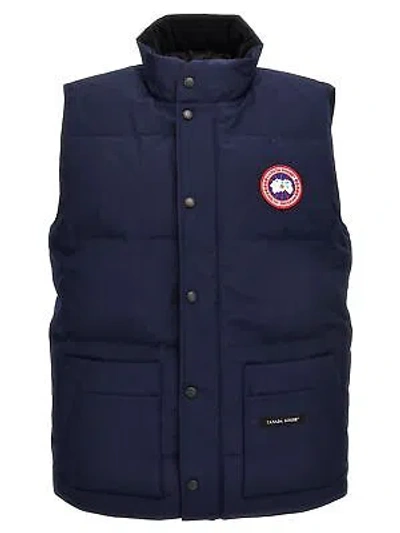 Pre-owned Canada Goose 'freestyle Crew' Vest In Blue