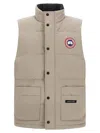Canada Goose Freestyle Crew Quilted Padded Vest In Neutral
