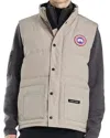 Canada Goose Freestyle Crew Quilted Padded Vest In Gray