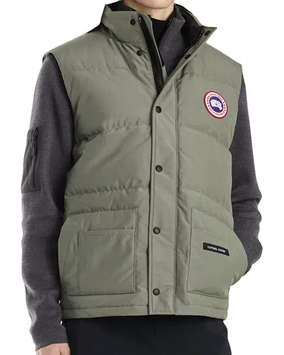 Canada Goose Freestyle Crew Gilet In Green