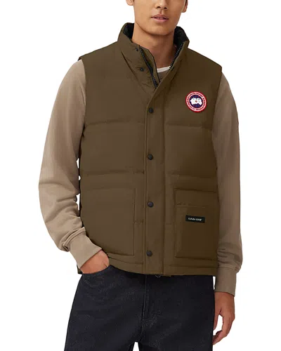 Canada Goose Freestyle Crew Vest In Military Green