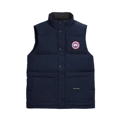 Pre-owned Canada Goose Freestyle Crew Vest 'navy' | Blue | Men's Size L