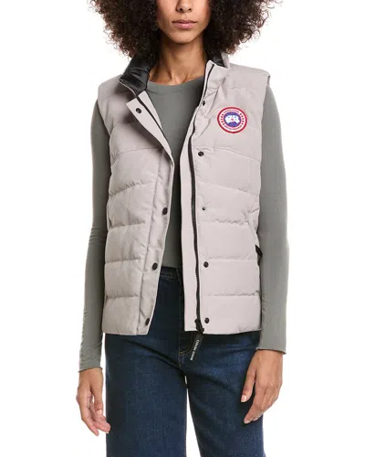 Canada Goose Freestyle Down Vest In Gray