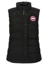 Canada Goose Black Polyamide And Polyester Hybridge Sleeveless Jacket