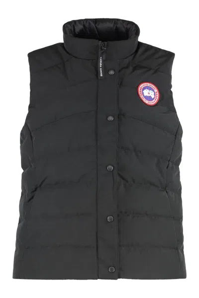 Canada Goose Freestyle Padded Bodywarmer In Black