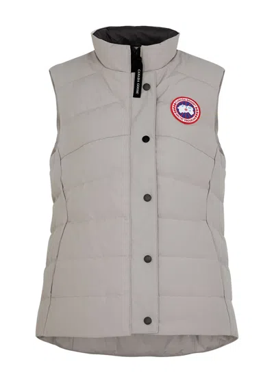 Canada Goose Freestyle Quilted Arctic-tech Shell Gilet In Beige
