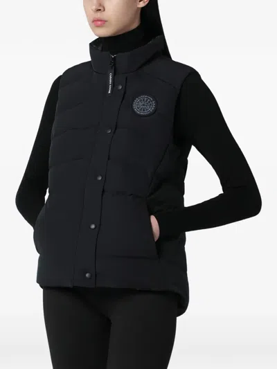 Canada Goose Freestyle Artic Tech Water-repellant Down Vest In Black