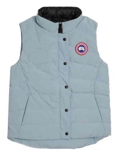 Canada Goose Freestyle Quilted Gilet In Blue