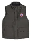 Canada Goose Freestyle Quilted Gilet In Gray