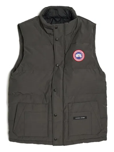 Canada Goose Freestyle Quilted Gilet In Gray