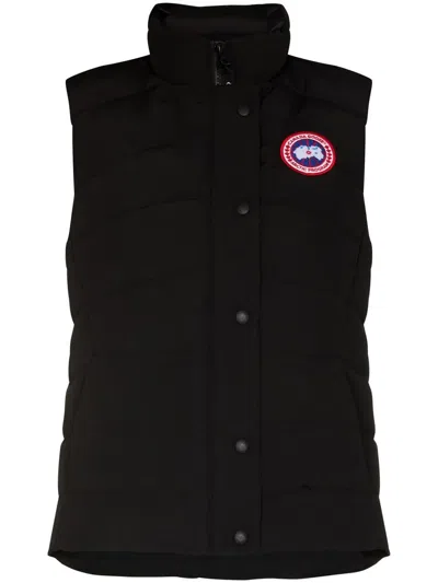 Canada Goose Black Nylon Freestyle Vest