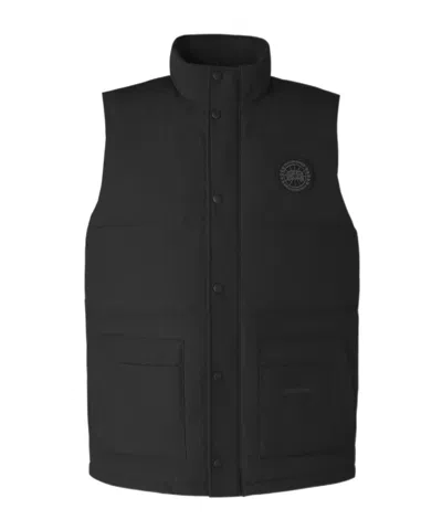 Canada Goose Freestyle Vest Down Jacket In Black