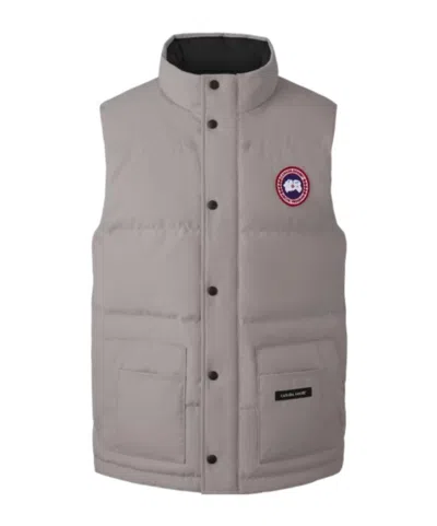 Canada Goose Freestyle Vest Down Jacket In Gray