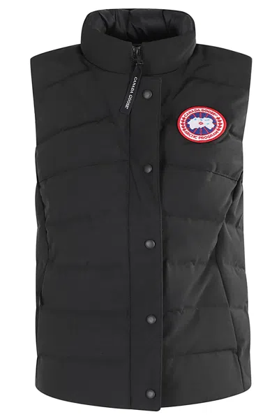 Canada Goose Freestyle Quilted Arctic-tech Shell Gilet In Black