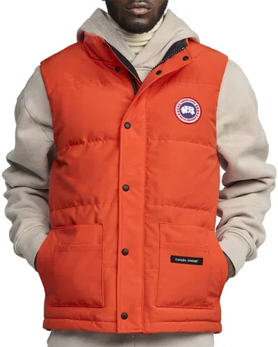 Canada Goose Freestyle Vest In Orange