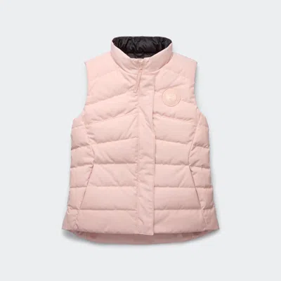 Canada Goose Freestyle Vest Tonal Label In Pink
