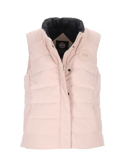 CANADA GOOSE CANADA GOOSE FREESTYLE VEST TONAL LABEL V. ROSE
