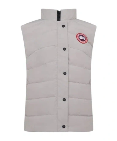 Canada Goose Freestyle Water Resistant Duck Down Gilet In Gray