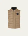 Canada Goose Freestyle Zip Vest In Desert Sand