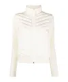 Canada Goose Front Padded Jacket In White