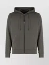 Canada Goose Full Zip Hoodie Adjustable Drawstring Hood In Green