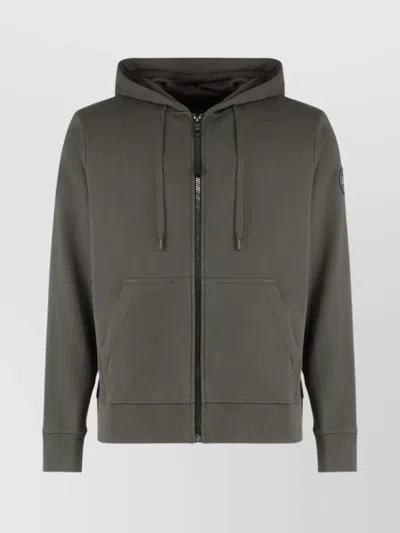 CANADA GOOSE FULL ZIP HOODIE ADJUSTABLE DRAWSTRING HOOD