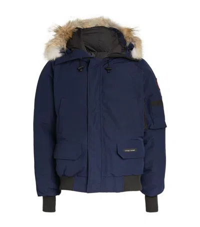 Canada Goose Chilliwack Bomber Jacket In Blue