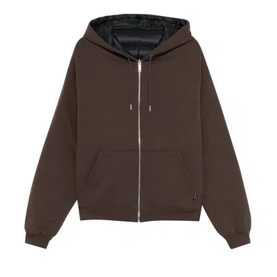 Pre-owned Canada Goose Fuse Reversible Hoodie 'terra/black' | Men's Size L