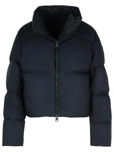 Canada Goose Garnet Black Cotton Down Jacket