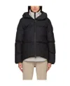Canada Goose Garnet Puffer In Black