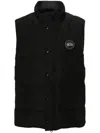 Canada Goose Men Garson Vest Black In Black