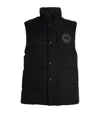 Canada Goose Garson Puffer Gilet In Black