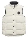 Canada Goose Garson Quilted Logo-patch Gilet In White