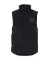Canada Goose Garson Vest Wool Atlantic Navy In Black