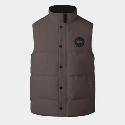 Canada Goose Garson Vest Black Label In Gray