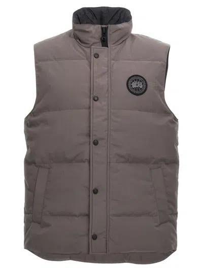 Canada Goose Garson Vest Coastal Grey In Cream