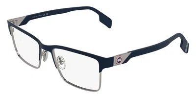 Canada Goose Gc25504 424 Occhiali Da Vista Blu Per Uomo (solo Montatura) In Blue