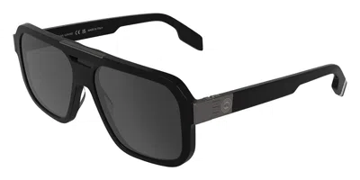 Canada Goose Gc25601se 001 Occhiali Da Sole Neri Per Uomo In Black